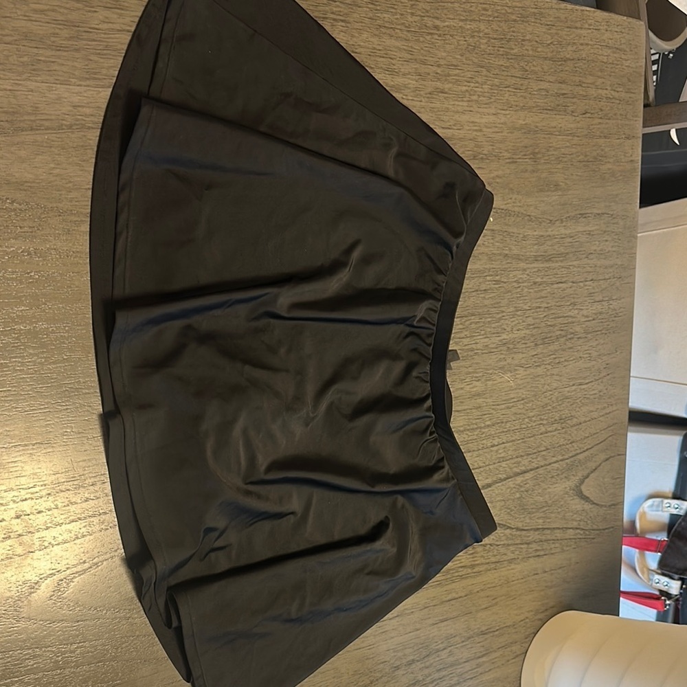 Torrid Black Pleated Skater Mini Skirt Casual